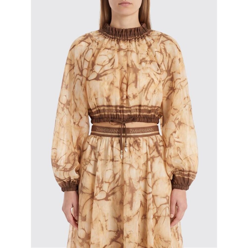 Zimmermann Top Woman Beige